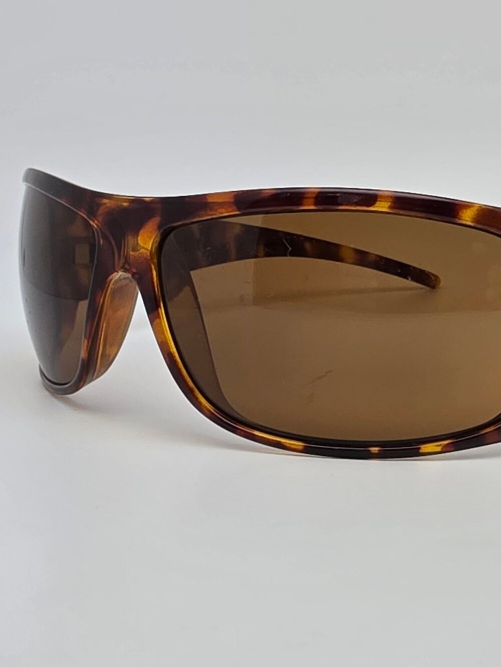 Electric Charge XL Gloss Tortoise Frame Polarized Bronze Lens Sunglasses 67mm